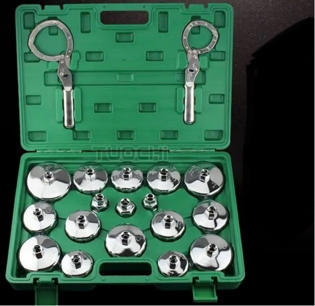 Oil filter wrench set 19 pcs