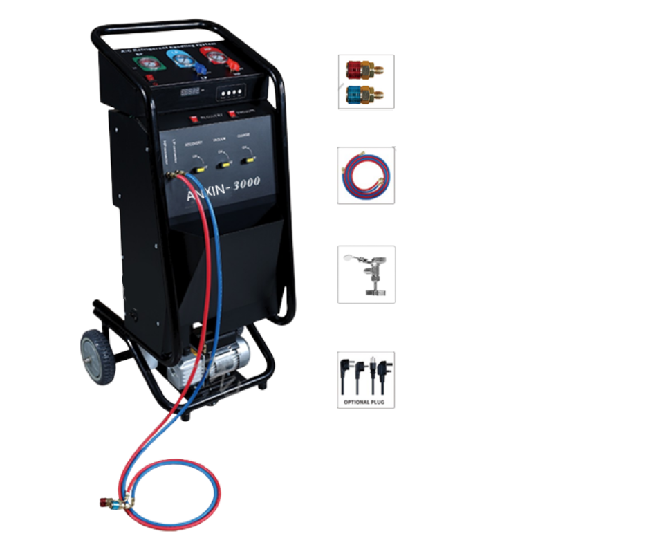 AC freon recycling and recharge machine 2