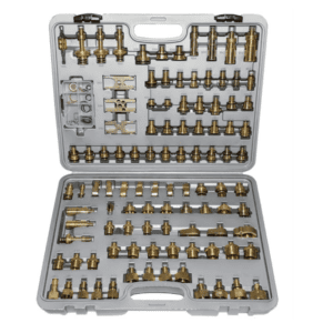 Ac system leak checking tool set