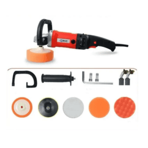 Car body polishing machine with pads & accessories