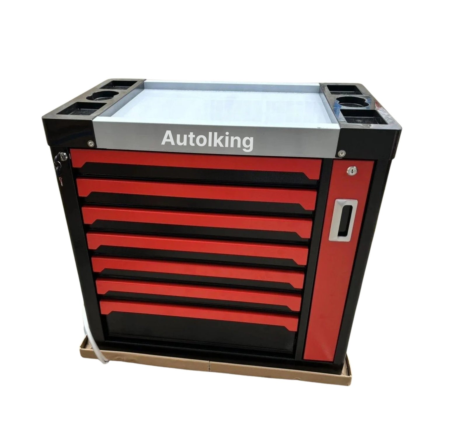 7 drawer trolly tool box with 352 PCS tools 1 year warranty - Image 7