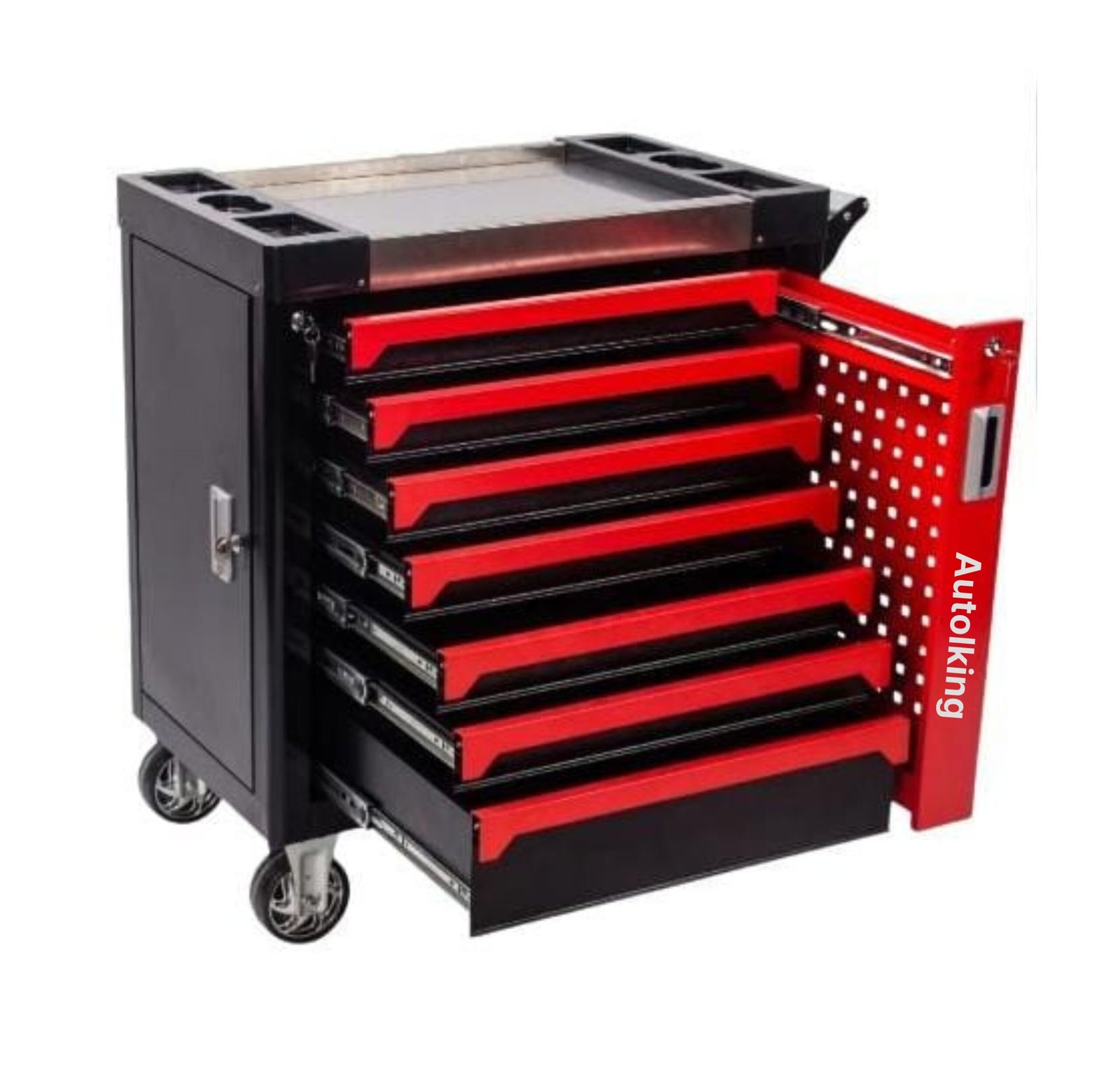 7 drawer trolly tool box with 352 PCS tools 1 year warranty