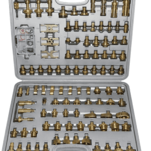 Ac system leak checking tool set