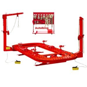 Collision repair frame machine