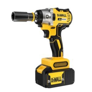 Electric rachet wrench 2 batteries and socket set (High Quality)