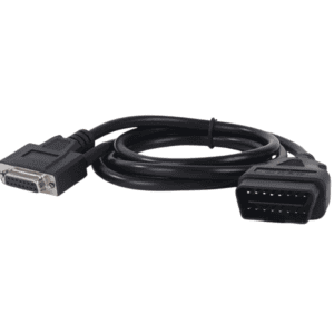 OBD2 connector cable 16 male & 15 female pin